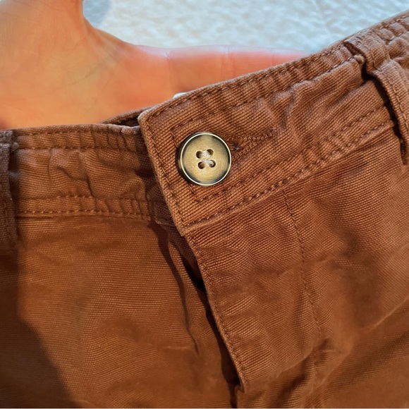 We The Free Free People Patti Cropped Pants Cocoa Brown - Picture 3 of 4